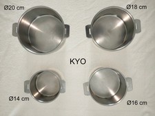 Cristel lot set casseroles - set,