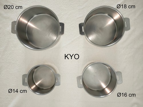Cristel lot set casseroles - lot,
